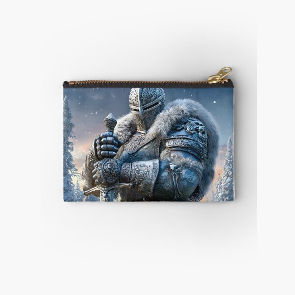 Item preview, Imposing Ice Knight in a Snowy Landscape Scene designed and sold by Artessie.