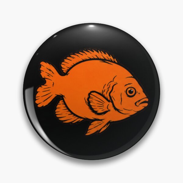 Item preview, Garibaldi fish  designed and sold by Konvero.