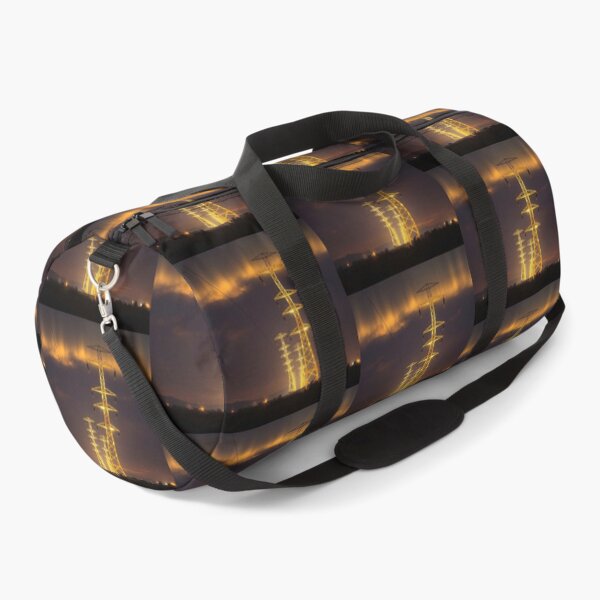 Item preview, Electricity Pylons Glowing Sunset Sky designed and sold by Pylon-Bureau.