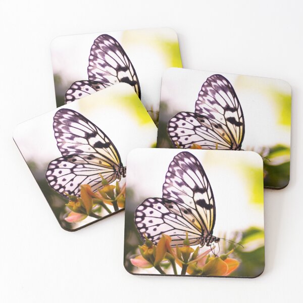 Item preview, Yellow Striped Butterfly on Flower Tree designed and sold by PhotoArtbyGrace.