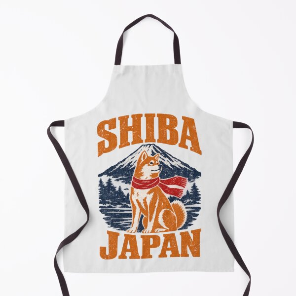 Item preview, Shiba Inu Japan Mount Fuji Vintage Simple Design designed and sold by Yellowriversss.