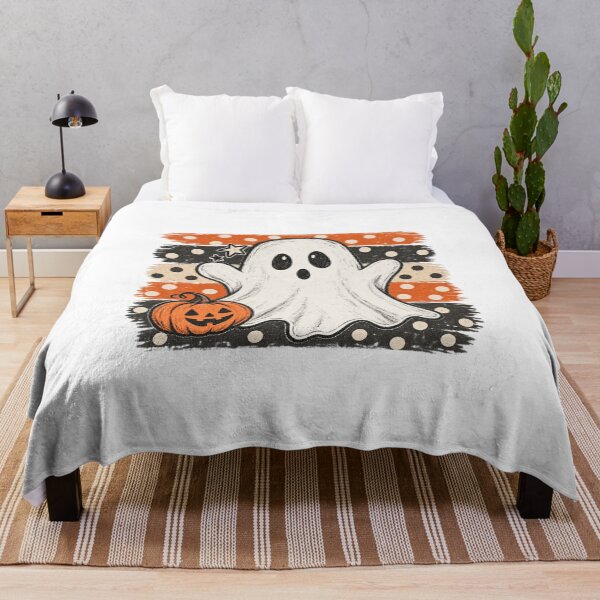 Item preview,  Cute Halloween Ghost Pumpkin designed and sold by NaniLoom.