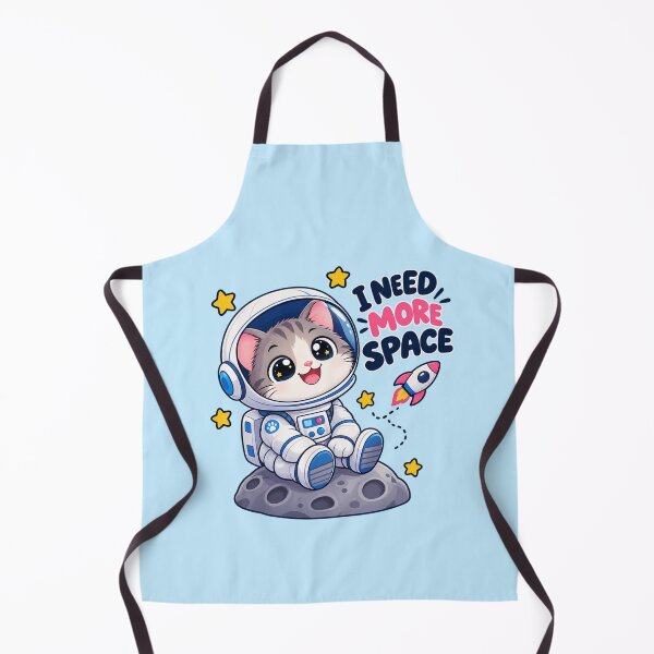 Item preview, Cute Astronaut Cat – I Need More Space Funny Kawaii Animal designed and sold by JrNergal.