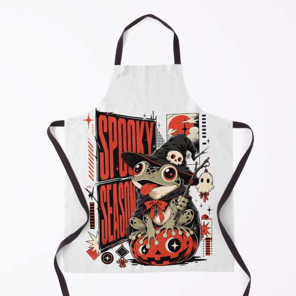 Item preview, Spooky Season Anime Frog Graphic Poster T-Shirt | Witch Toad Pumpkin Manga Gift designed and sold by illeN-Art-World.