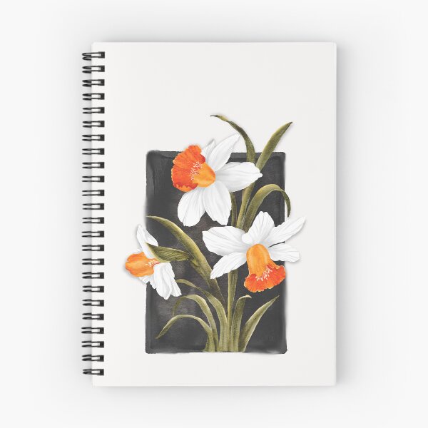 Item preview, White lilies bouquet watercolour floral art  designed and sold by moteemade.
