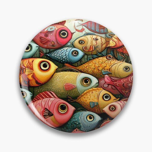 Artikelvorschau, 436 bunte Fische schwimmen entworfen und verkauft von Infopreneur1231.