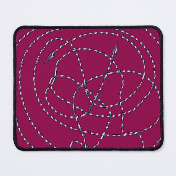 Item preview, Tangled Dashed Line Maze Vector Puzzle with Arrows 2 designed and sold by ZorianArt.