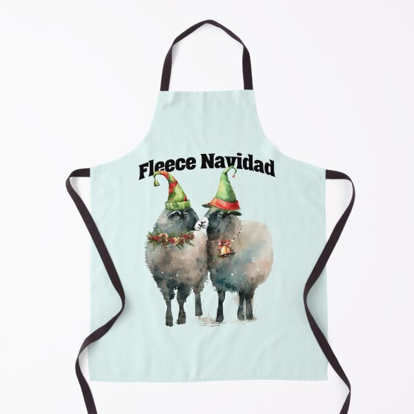 Item preview, Fleece Navidad Funny Christmas Sheep designed and sold by Sachie's Studio.