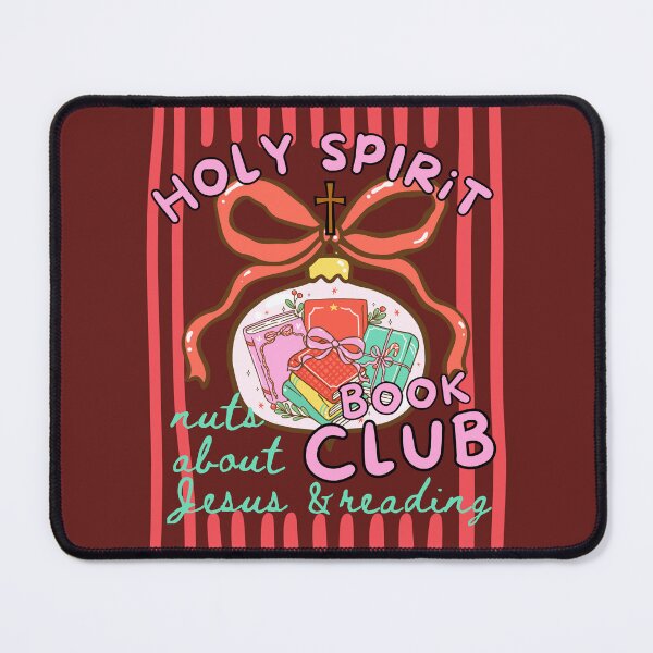 Item preview, Holy Spirit Book Club Love Books and Jesus Booked for Christmas Reading Xmas Bookish designed and sold by Forevermore.