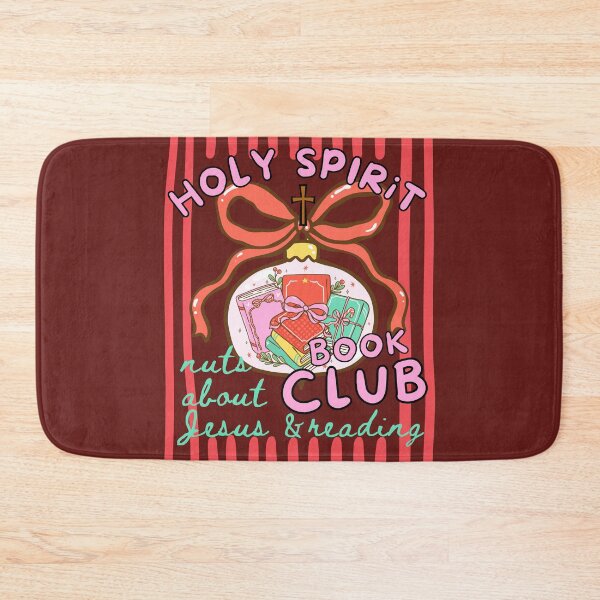 Item preview, Holy Spirit Book Club Love Books and Jesus Booked for Christmas Reading Xmas Bookish designed and sold by Forevermore.