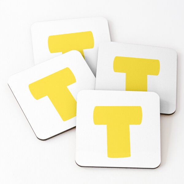 Item preview, Halloween Yellow Letter T Initial designed and sold by remoteart.