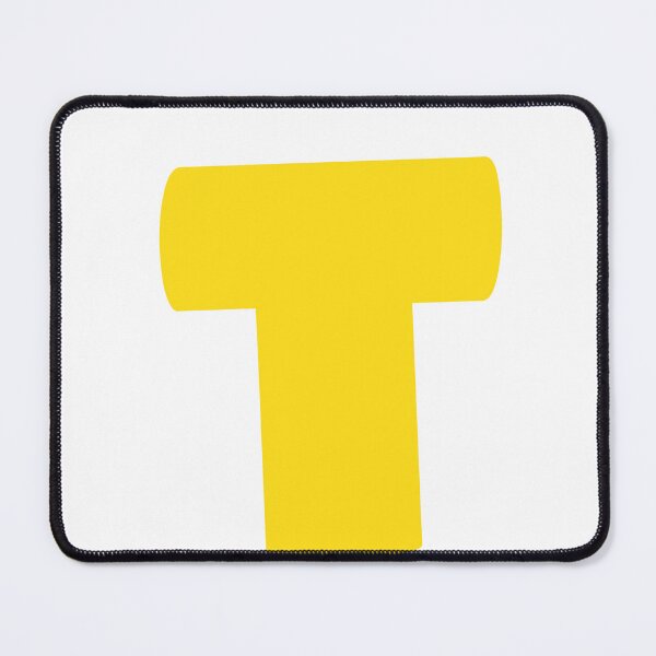 Item preview, Halloween Yellow Letter T Initial designed and sold by remoteart.