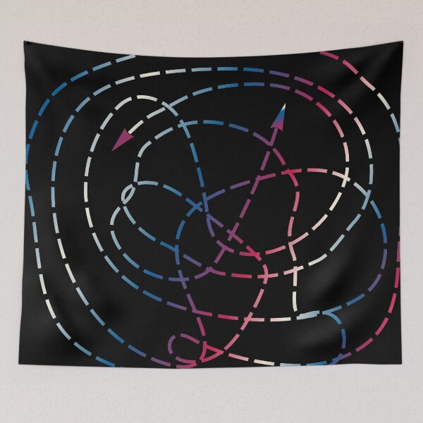 Item preview, Tangled Dashed Line Maze Vector Puzzle with Arrows 1 designed and sold by ZorianArt.