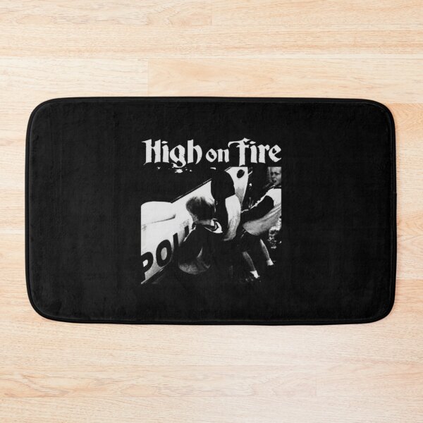 Aperçu de l'œuvre Design graphique rétro vintage High On Fire créée et vendue par DesignerOsa.