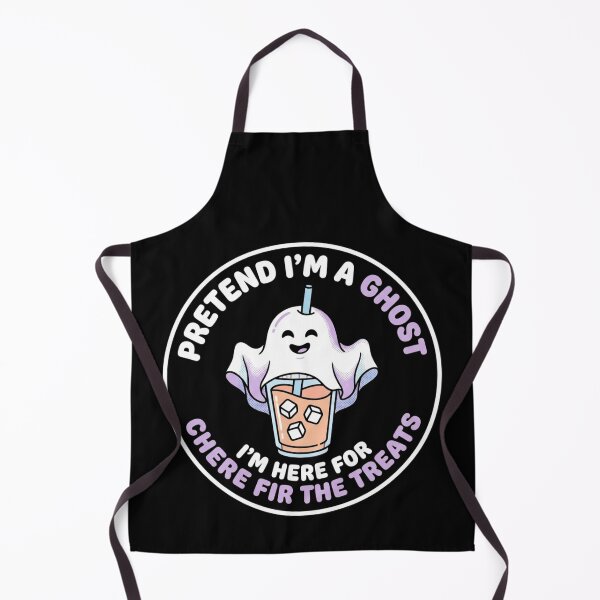 Item preview, Pretend I'm A Ghost I'm Here For The Treats Iced Coffee Halloween Shirt    designed and sold by TeNovaStudio ⭐⭐⭐⭐⭐.