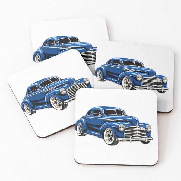 Item preview, Vintage Custom Cruiser - Retro Blue Classic Car Graphic designed and sold by AgdBol.