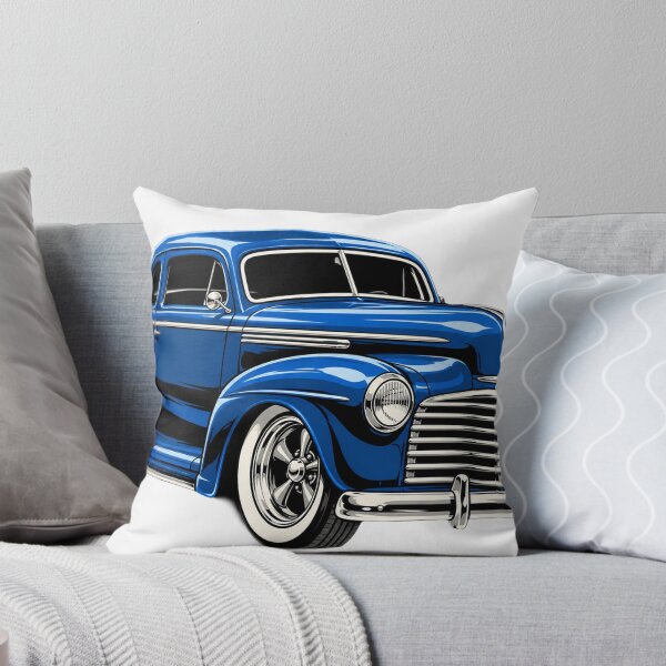 Item preview, Vintage Custom Cruiser - Retro Blue Classic Car Graphic designed and sold by AgdBol.