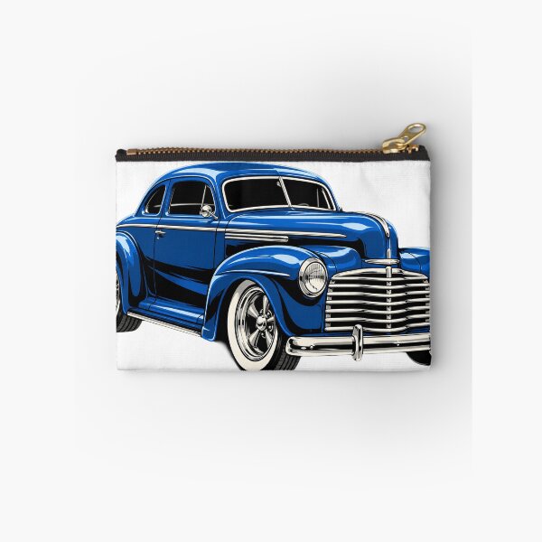 Item preview, Vintage Custom Cruiser - Retro Blue Classic Car Graphic designed and sold by AgdBol.