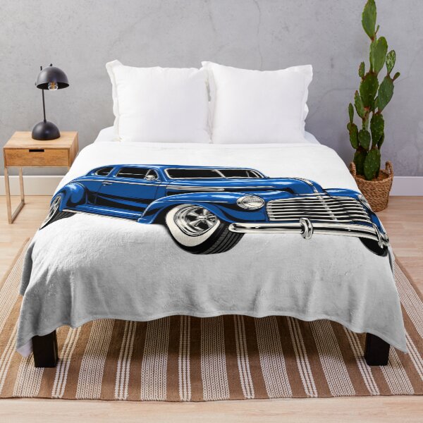 Item preview, Vintage Custom Cruiser - Retro Blue Classic Car Graphic designed and sold by AgdBol.