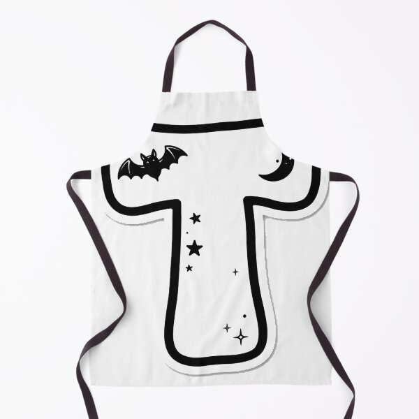 Item preview, Spooky Halloween Letter T Bat Moon designed and sold by remoteart.