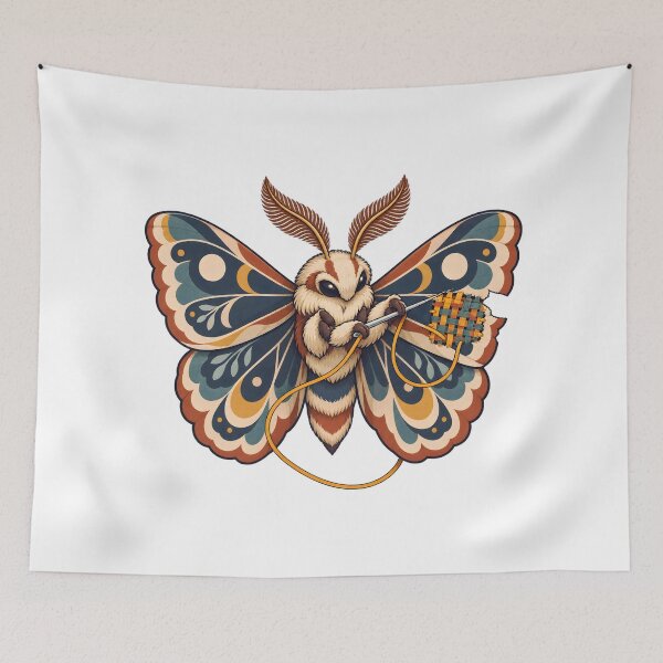 Item preview, Moth Repairing Its Own Wing designed and sold by Philippa Shop.