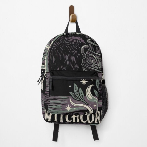 Item preview, Witchcore Still Life Sleeping Black Cat Cauldron Magic Linocut Shirt    designed and sold by TeNovaStudio.