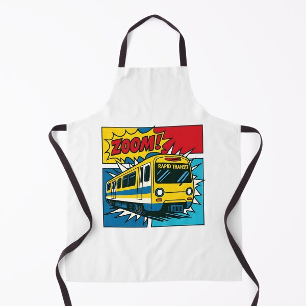 Item preview, Rapid Transit Urban Train Illustration for City Lovers and Commuters designed and sold by HopeHava.