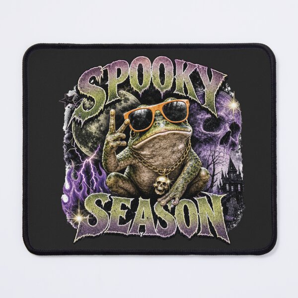 Item preview, Spooky Season Cool Frog T-Shirt | 90s Bootleg Toad Sunglasses Gold Chain Gift designed and sold by illeN-Art-World.