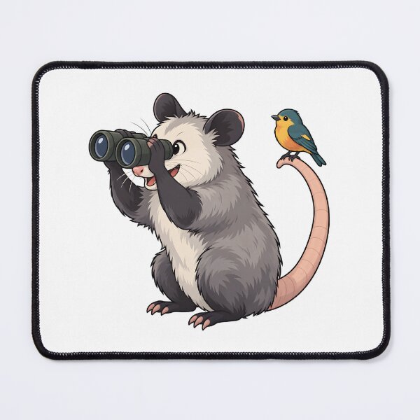 Item preview, Opossum Birder Missing the Bird designed and sold by Philippa Shop.