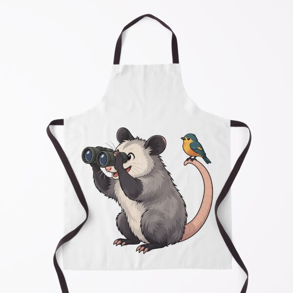 Item preview, Opossum Birder Missing the Bird designed and sold by Philippa Shop.