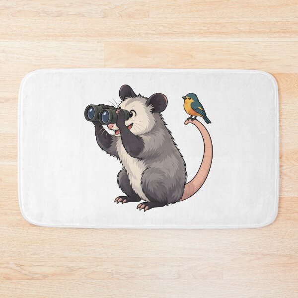 Item preview, Opossum Birder Missing the Bird designed and sold by Philippa Shop.