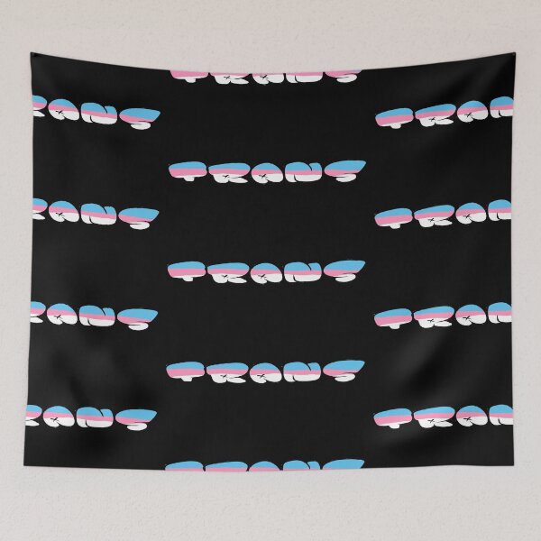 Item preview, Trans - Bubble Letters in Trans Colors designed and sold by AYTFA.
