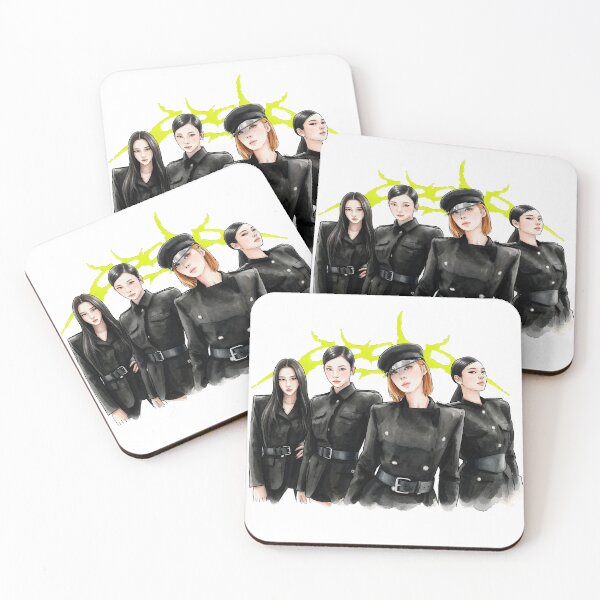 Item preview, aespa lemonade soldiers kpop fanart designed and sold by Sommer Studio Designs.