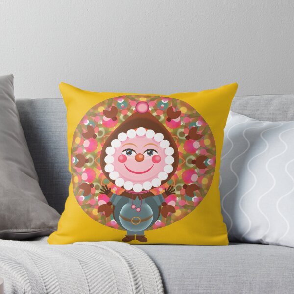 Item preview, Cute Happy Gnome Elf Forest Friend designed and sold by WhimsySweet.