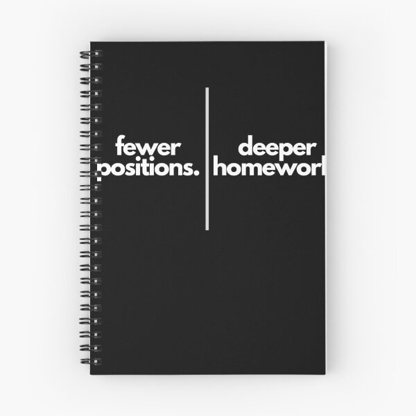 Item preview, Fewer Positions, Deeper Homework designed and sold by S4PPHIRE-DES1GN.