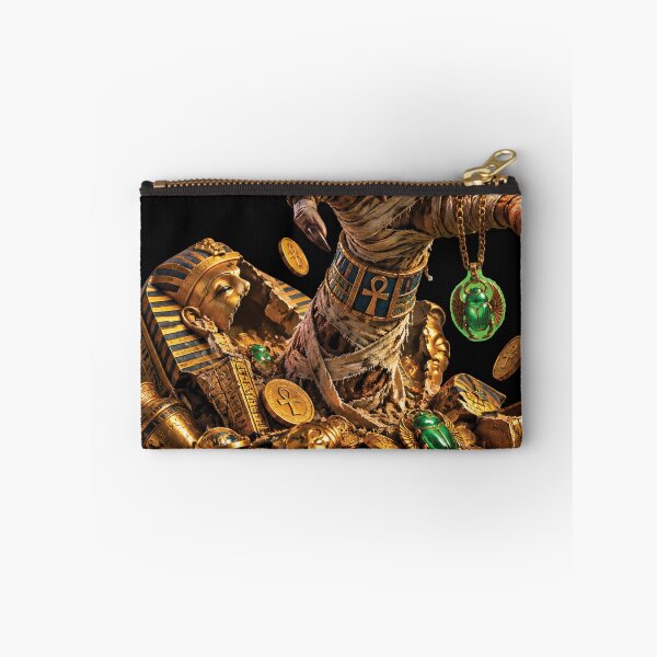 Item preview, Ancient Egyptian Mummy Hand Pharaoh Gold Treasure Art designed and sold by M. Mamdouh Artworks.