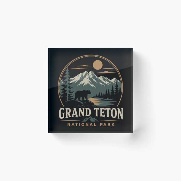 Item preview, Grand Teton National Park designed and sold by YalenArt.