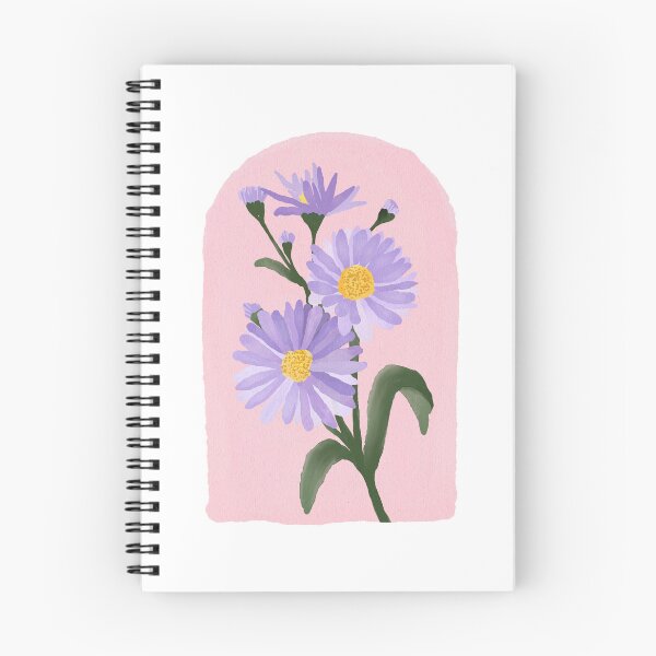 Item preview, Purple cosmos bouquet watercolour floral art  designed and sold by moteemade.