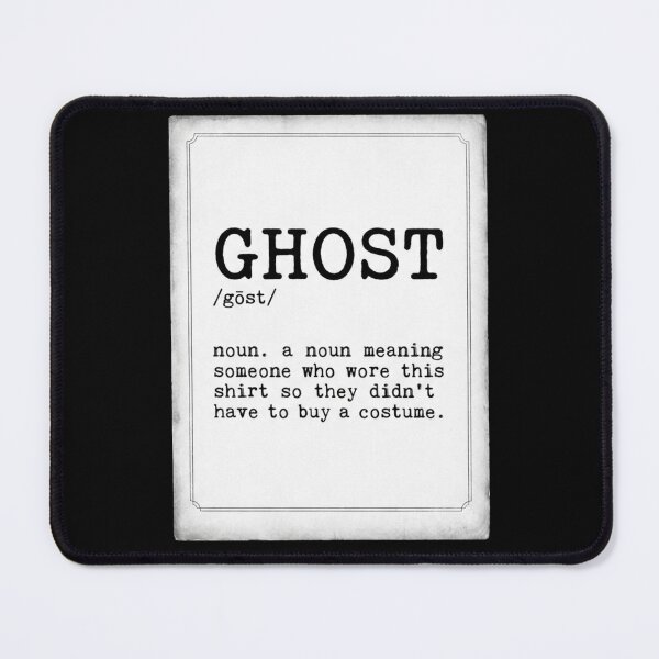 Item preview, Funny Ghost Definition Dictionary Page Sarcastic Lazy Halloween Shirt designed and sold by TeNovaStudio.