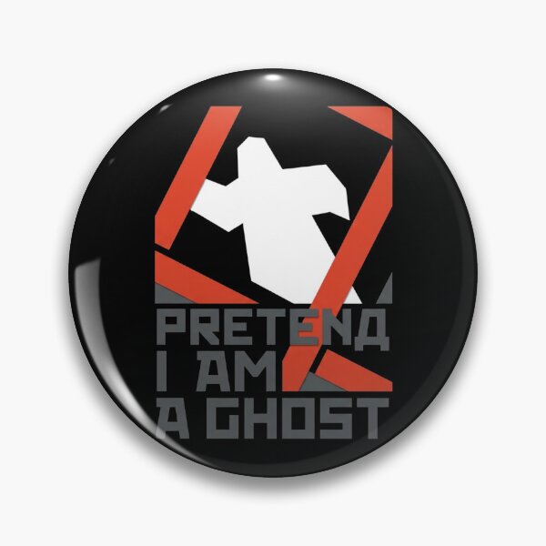 Item preview, Camiseta gráfica de Halloween de vanguardia con diseño geométrico constructivista "Pretend I'm A Ghost" designed and sold by TeNovaStudio.