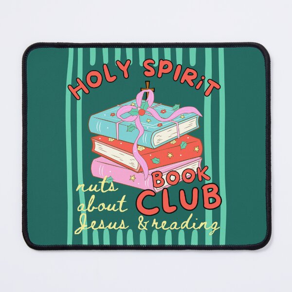Item preview, Holy Spirit Book Club Love Books and Jesus Booked for Christmas Reading Xmas Bookish designed and sold by Forevermore.