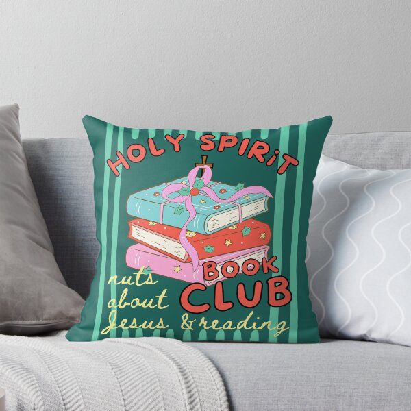 Item preview, Holy Spirit Book Club Love Books and Jesus Booked for Christmas Reading Xmas Bookish designed and sold by Forevermore.