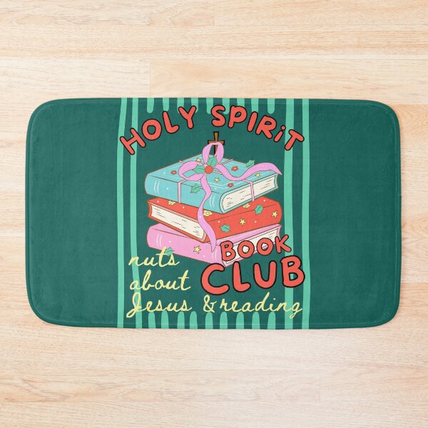 Item preview, Holy Spirit Book Club Love Books and Jesus Booked for Christmas Reading Xmas Bookish designed and sold by Forevermore.