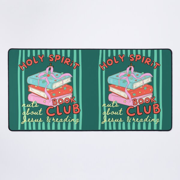 Item preview, Holy Spirit Book Club Love Books and Jesus Booked for Christmas Reading Xmas Bookish designed and sold by Forevermore.