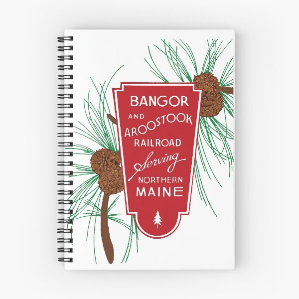 Item preview, Bangor and Aroostook Holiday Greetings designed and sold by Trains-and-Rail.