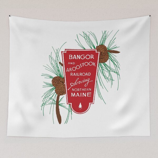 Item preview, Bangor and Aroostook Holiday Greetings designed and sold by Trains-and-Rail.
