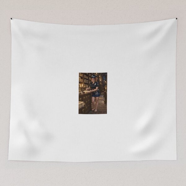 Item preview, Hobbit Police Officer in Library Setting designed and sold by CathryneDelamort.