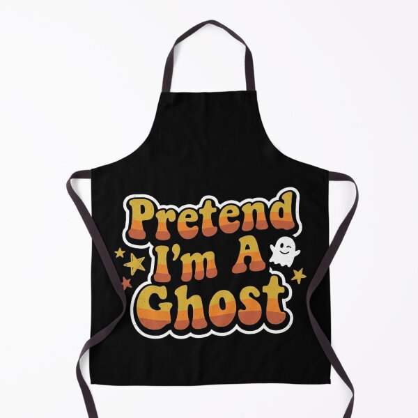 Item preview, Retro 70s Groovy Pretend I'm A Ghost Candy Corn Font Halloween Shirt    designed and sold by TeNovaStudio ⭐⭐⭐⭐⭐.