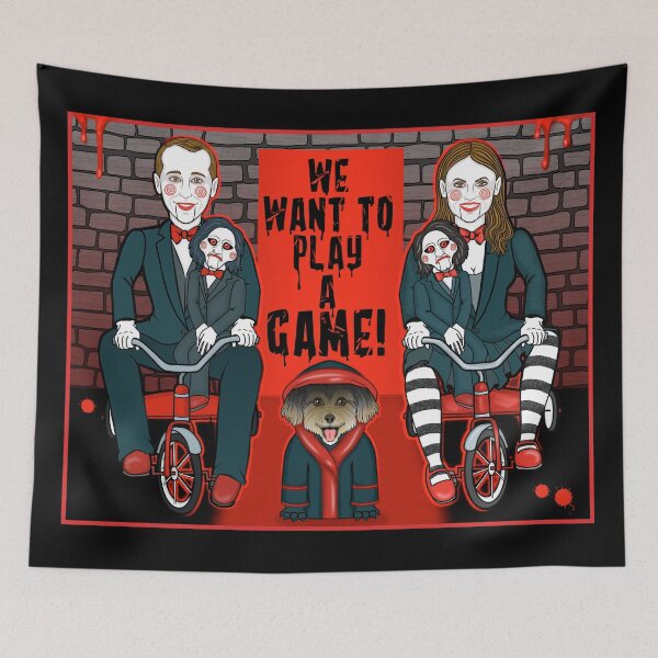 Item preview, HORROR COUPLE PLAY A GAME for Laney W by Moody Characters designed and sold by VixxxenDesigns.