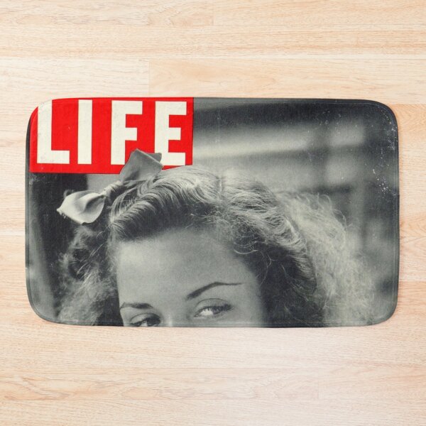 Item preview, Life Magazine Cover Vintage Girls Ladies Women Wall Art Poster Print Tee Cushion Mug Shirt designed and sold by Cool Robot Bro..